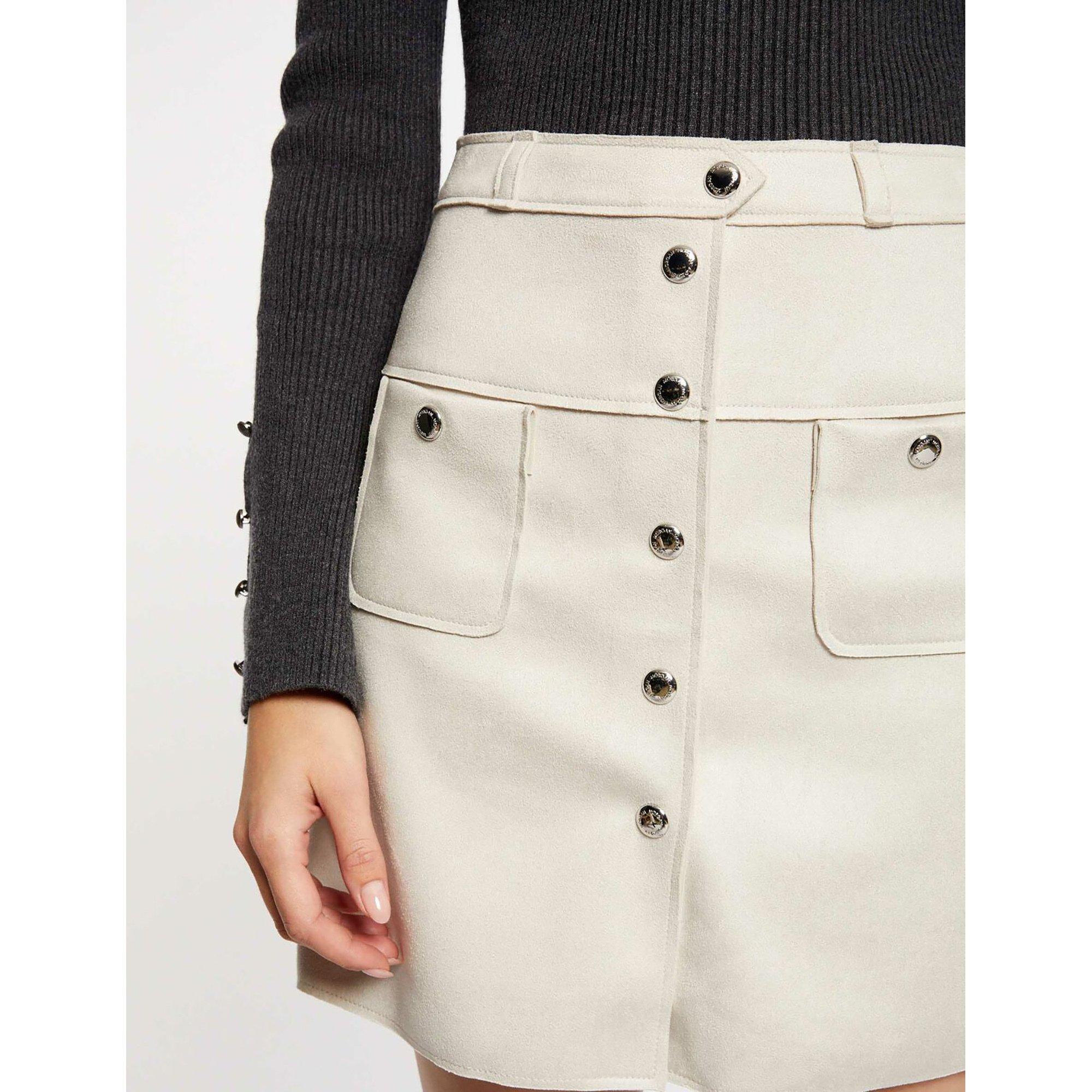 MORGAN Mini-jupe Coupe Droite  