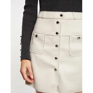 MORGAN Minirock Gerader Schnitt  