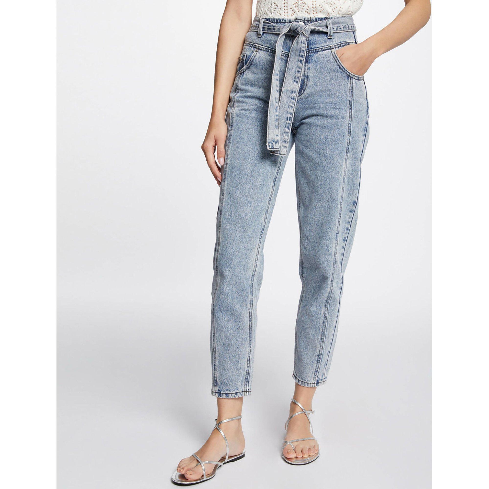Image of Jeans Damen Bleached Blau 34