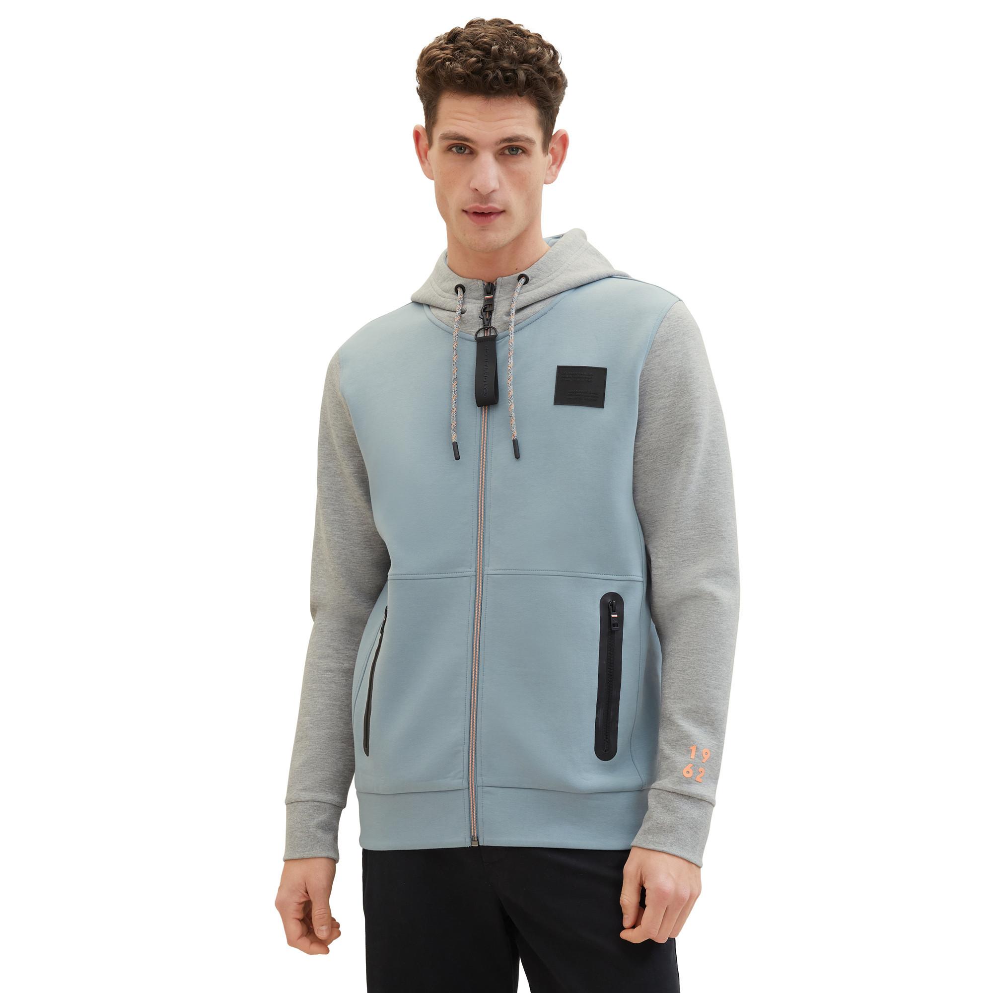 Image of Sweatshirt Herren Grau-Blau L