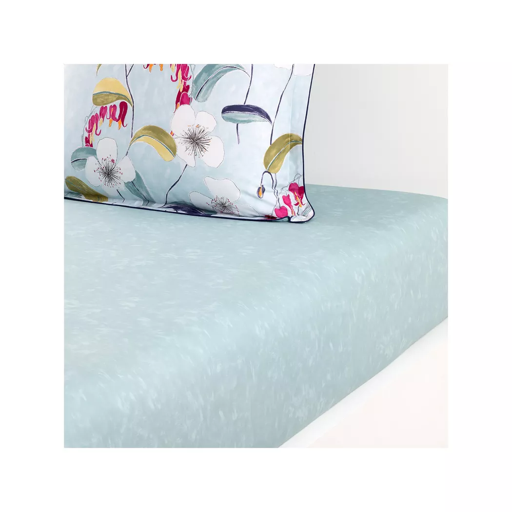 Olivier Desforges - Fixleintuch, Muskine Fixleintuch, 160 x 200 cm, Multicolor