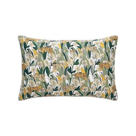 Olivier Desforges Mirkhan Tigre Imprimé Jungle Taie d'oreiller  