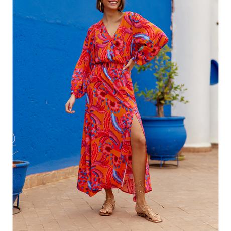 Robe La Petite Étoile Taille 38 (2 Ans) Multicolore - Occasion En Très Bon état 91cm