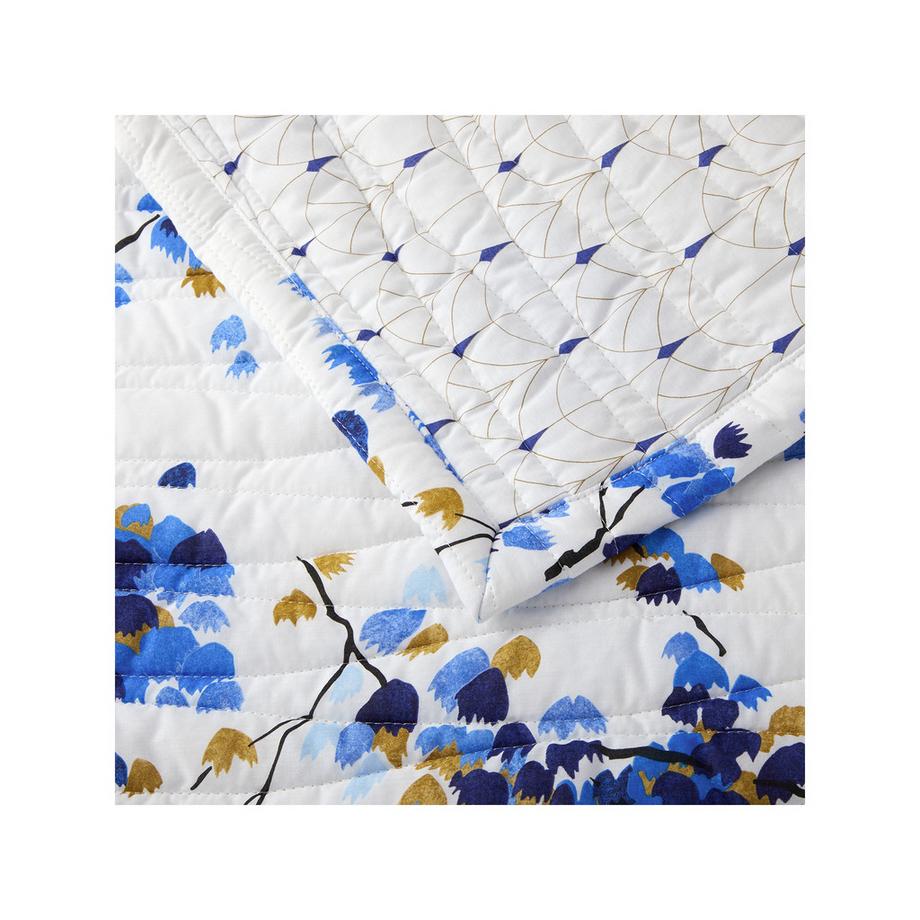 Yves Delorme Canopee Geblümte Steppdecke  