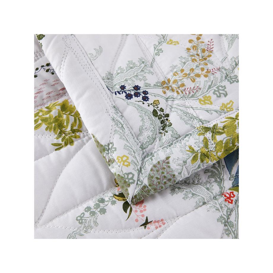 Yves Delorme Jardins Couverture Surpiquée  