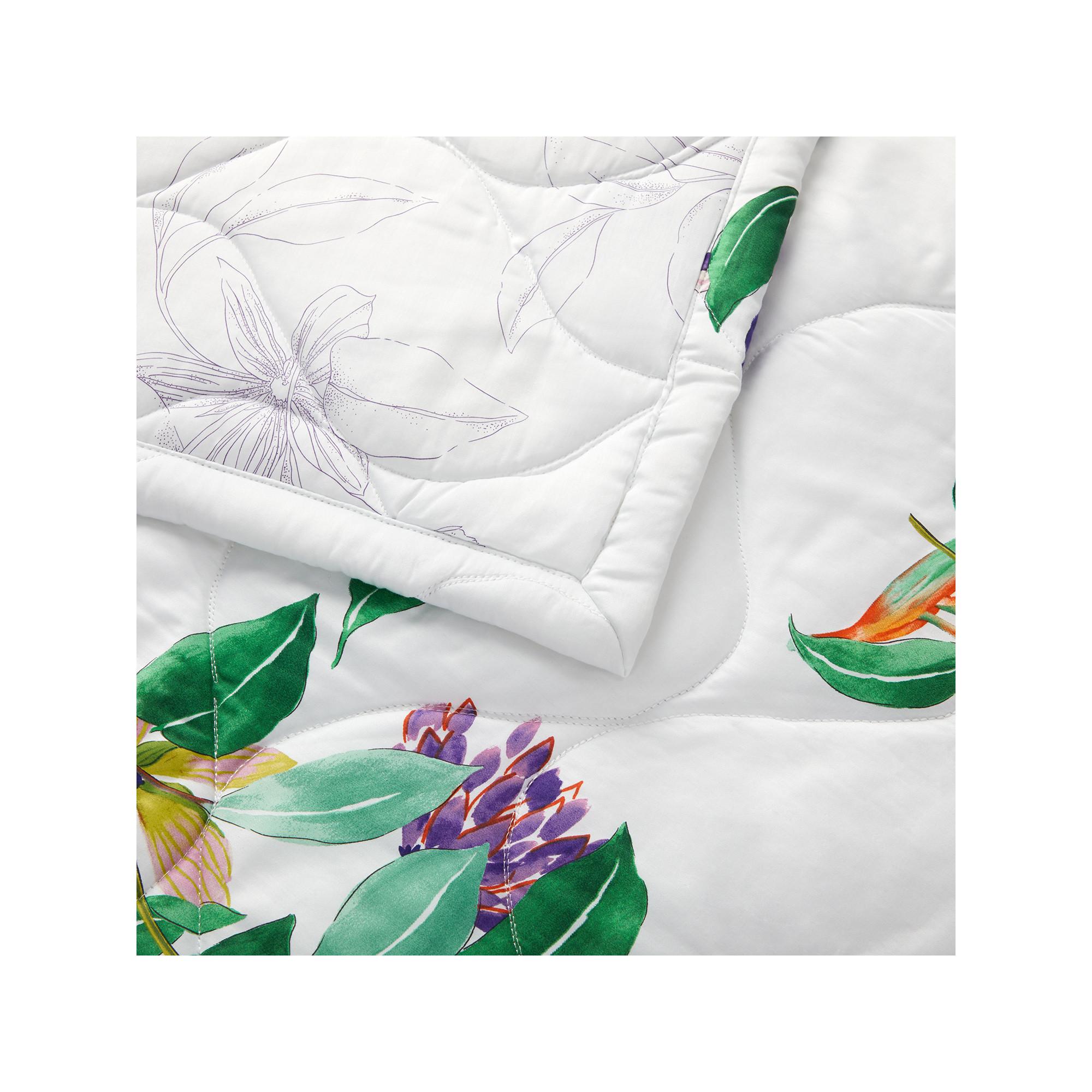 Yves Delorme Couverture Matelassée Fleurie  