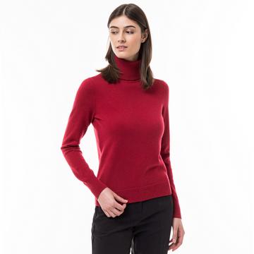 Bio-Cashmere Pullover, Rollkragen