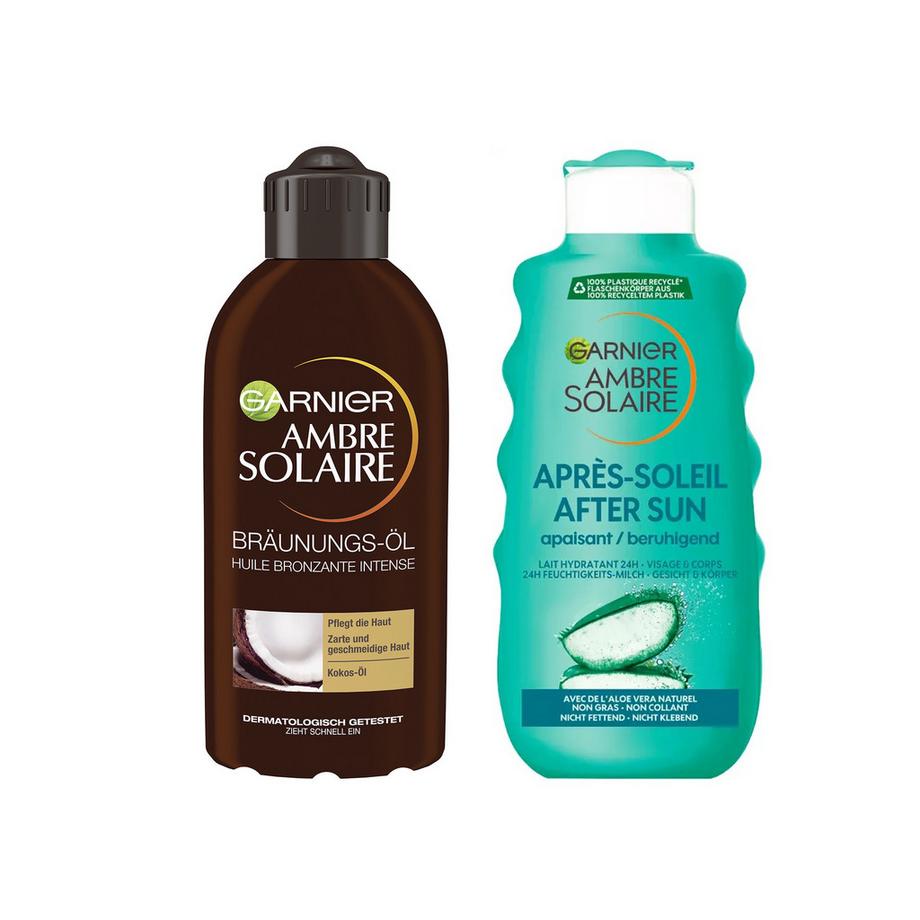 Coco Huile de bronzage + Lait Hydratant After Sun