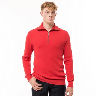 Manor Man  Pullover, Stehkragen, Half-Zip 