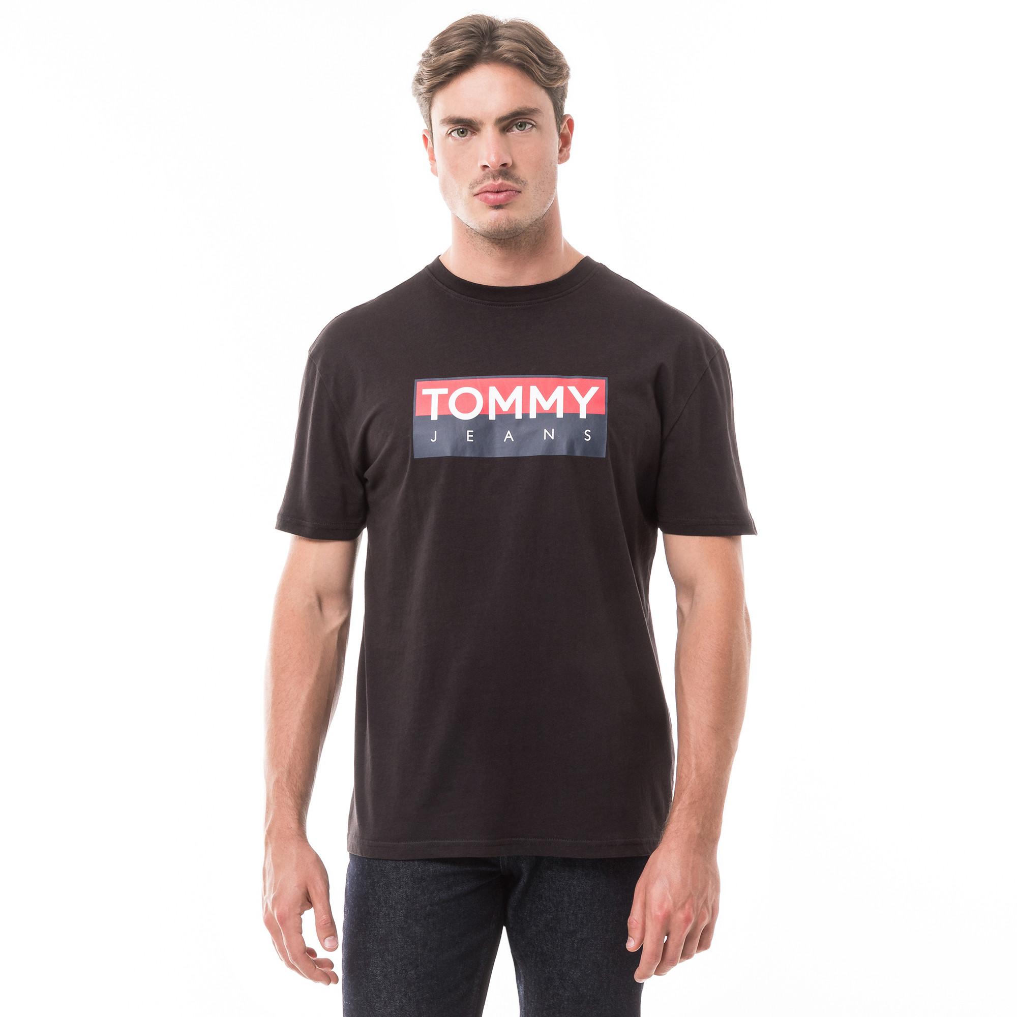 TOMMY JEANS TJM REG RWB TOMMY ENTRY TEE EXT T-shirt 