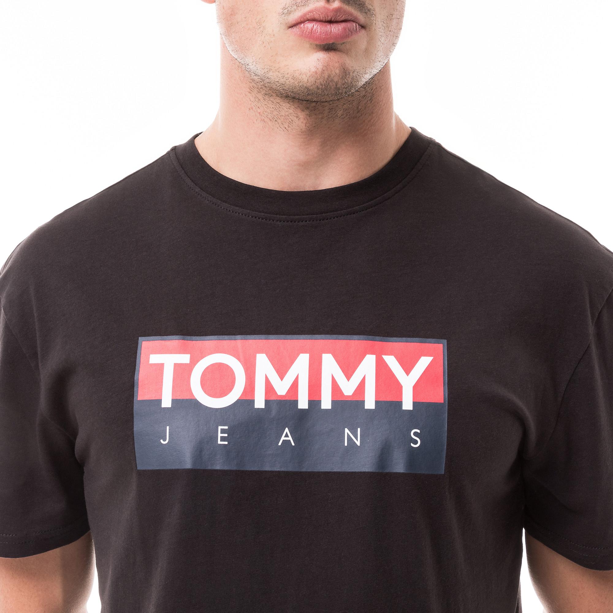 TOMMY JEANS TJM REG RWB TOMMY ENTRY TEE EXT T-shirt 