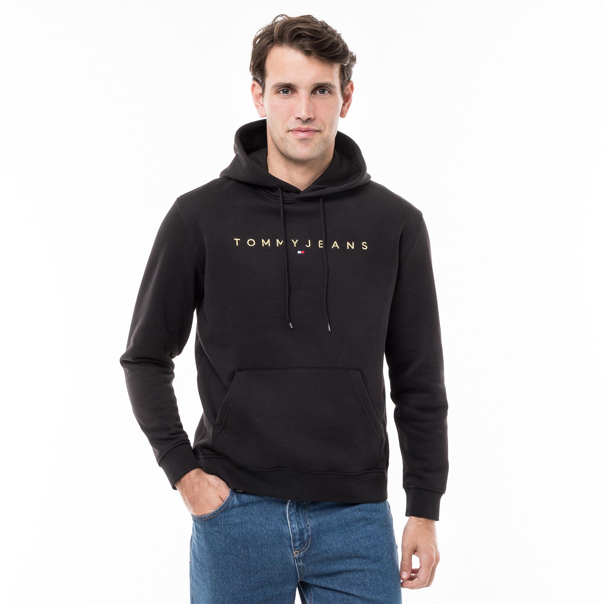 TOMMY JEANS TJM REG LINEAR GOLD HOOD EXT Hoodie 