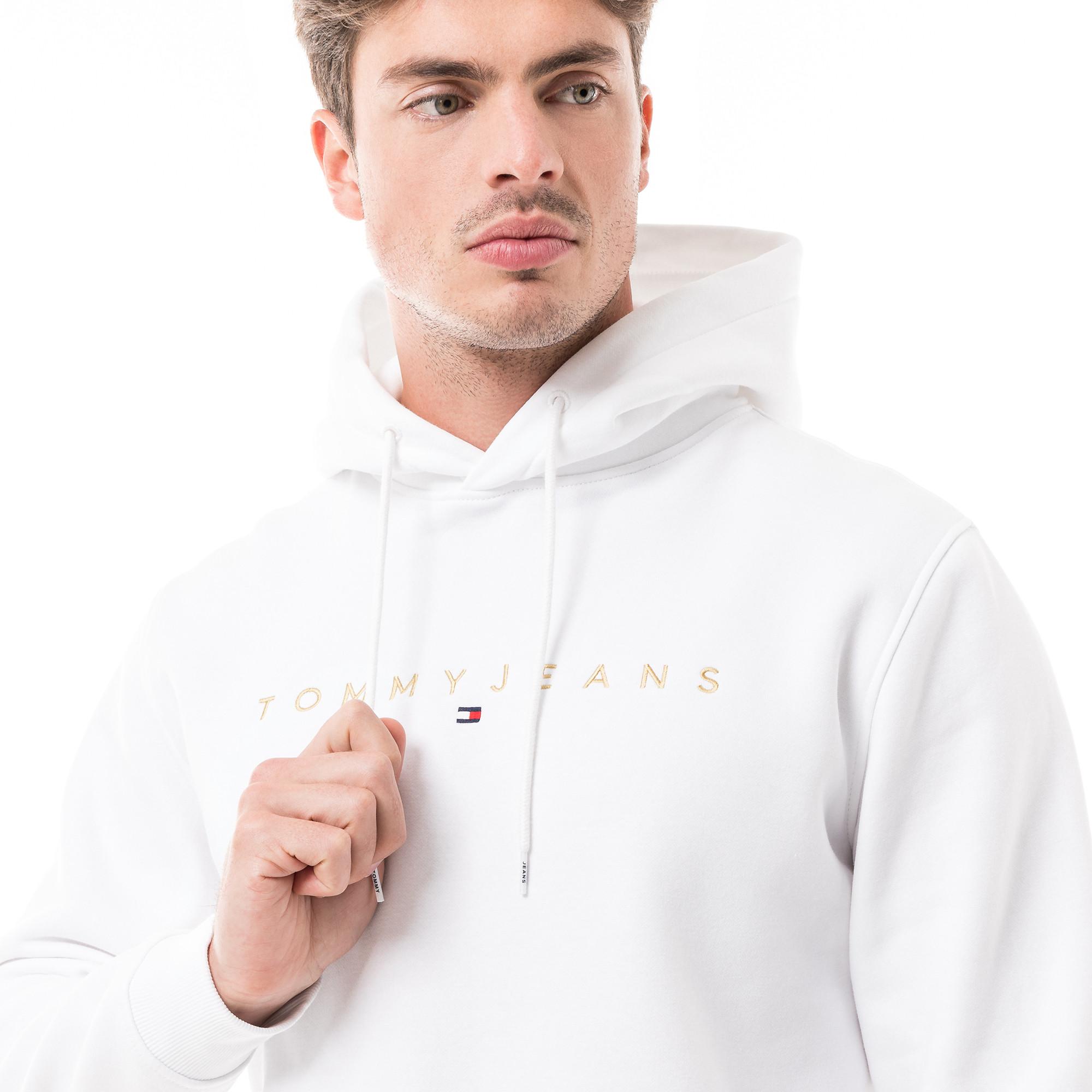 TOMMY JEANS TJM REG LINEAR GOLD HOOD EXT Hoodie 