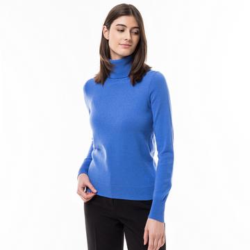 Bio-Cashmere Pullover, Rollkragen