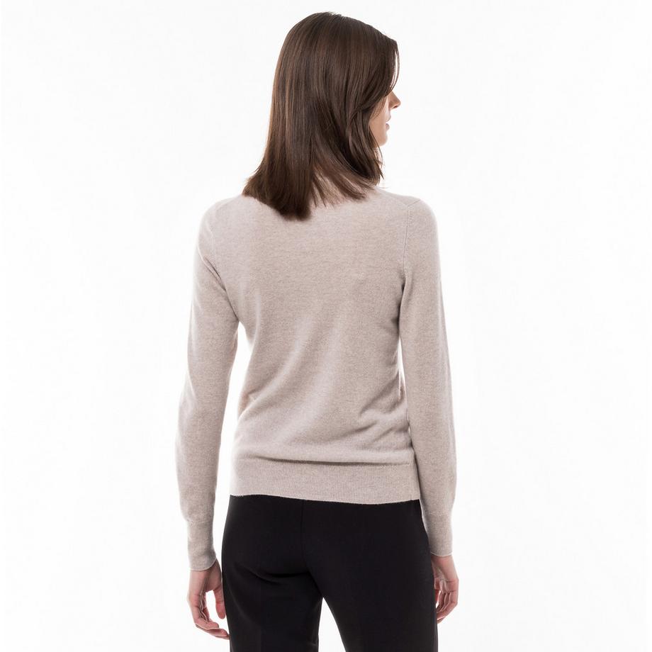 Manor Woman Bio-Cashmere Rundhals Pullover  