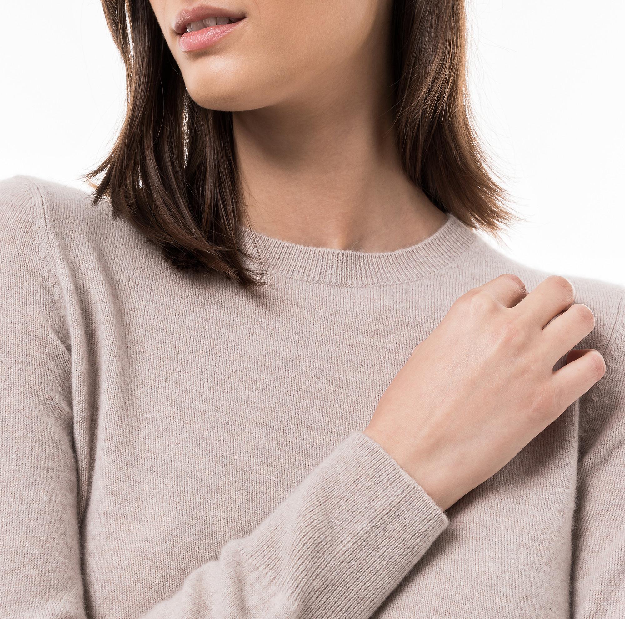 Manor Woman Pullover Cashmere Bio Girocollo  