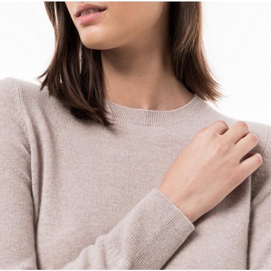 Manor Woman Bio-Cashmere Rundhals Pullover  