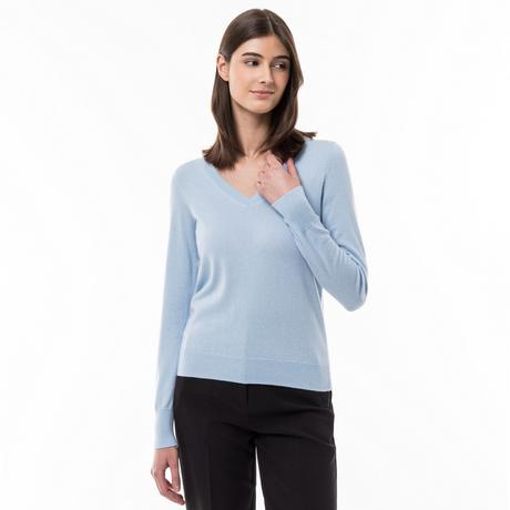 Manor Woman  Pull en cachemire bio, col V 