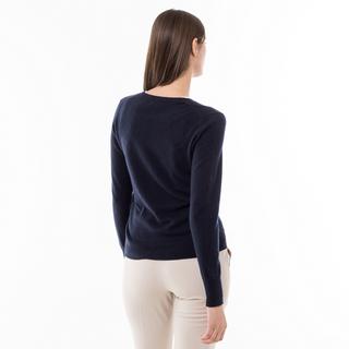 Manor Woman  Cardigan, cachemire organico, scollo a V 