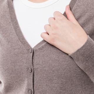 Manor Woman Bio-Cashmere V-Neck Cardigan  