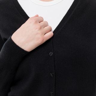 Manor Woman Cardigan Cashmere Biologico Scollo a V  