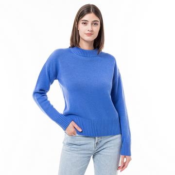 Cashmere-Pullover, Rundhals