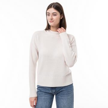 Cashmere-Pullover, Rundhals