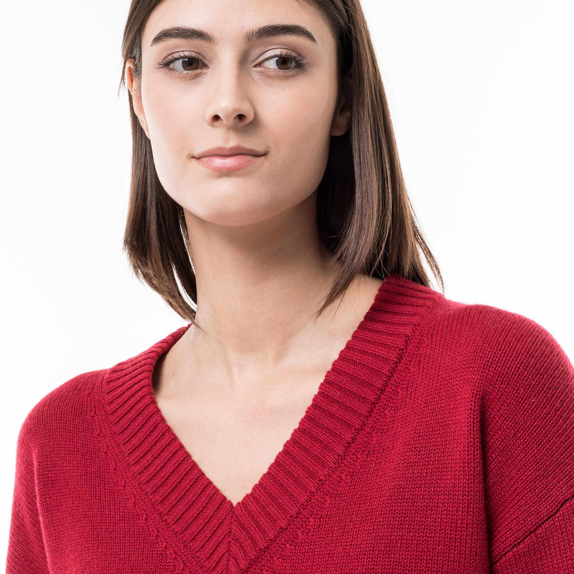 Manor Woman 7 gg Cashmere-Pullover, V-Neck 