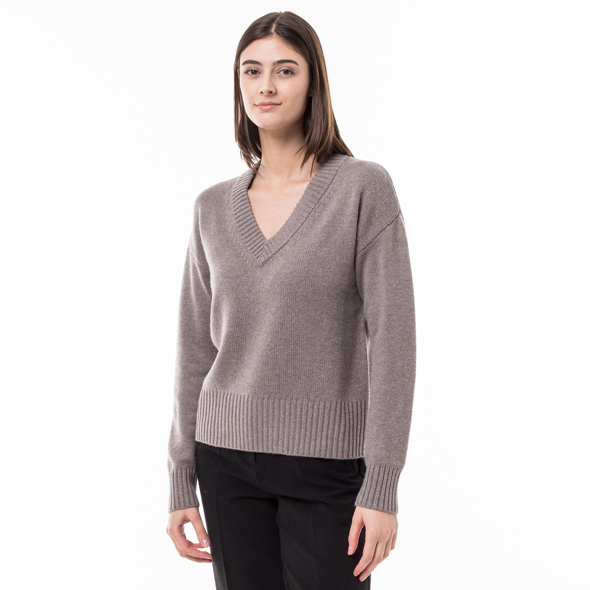 Manor Woman  Maglione scollo a V, cachemire 