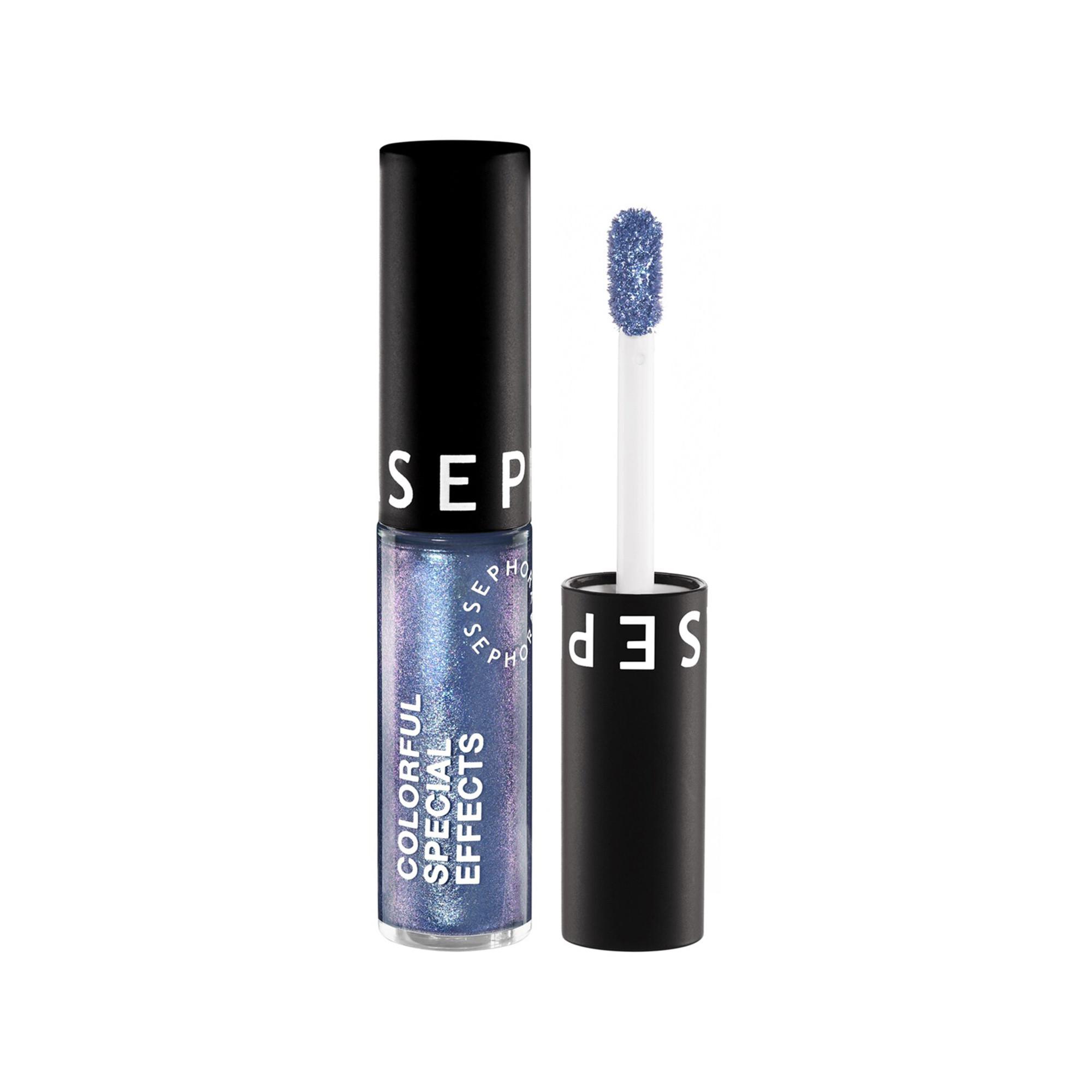 Image of Glitzernder Flüssig-lidschatten Damen Cosmic blue 5ml