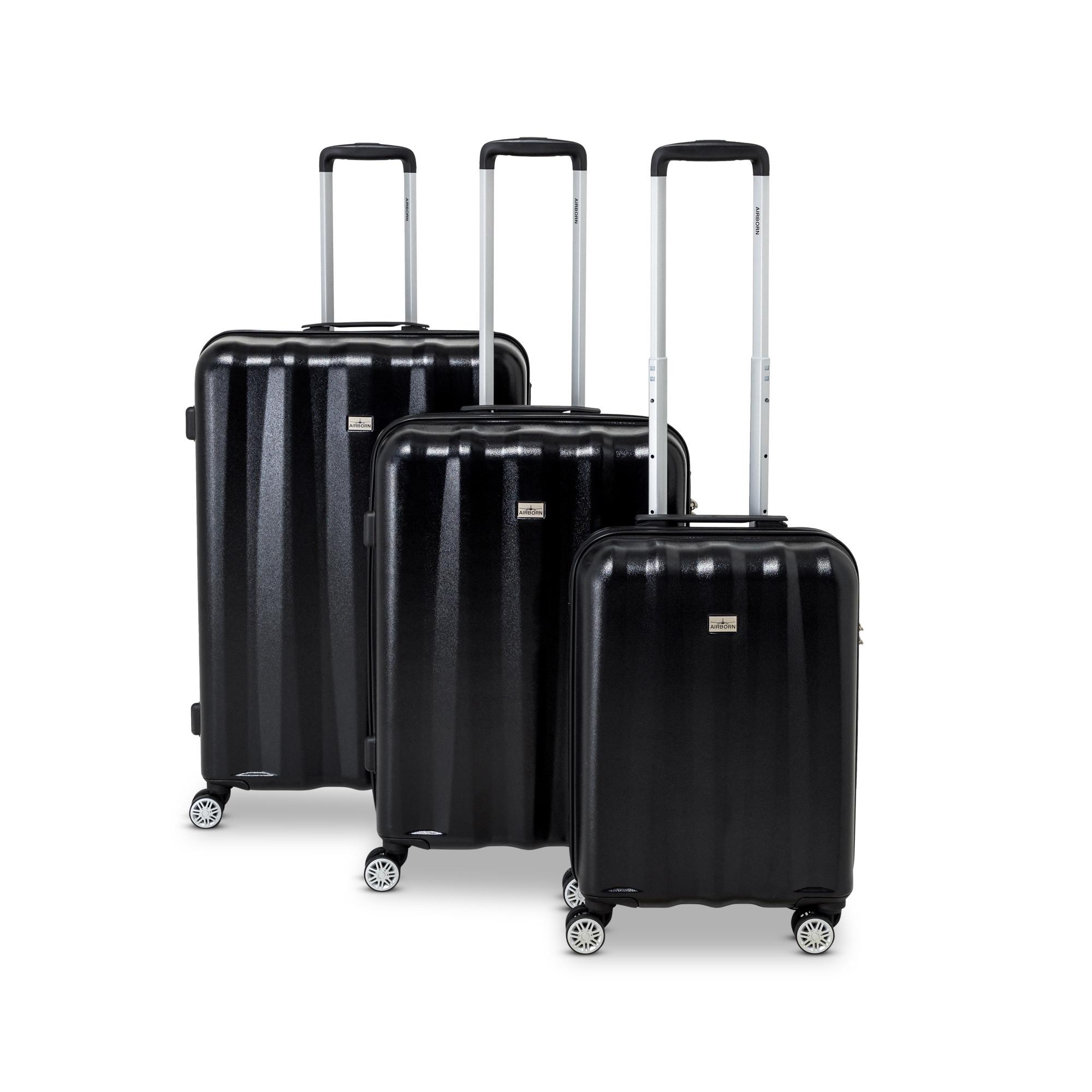 Airborn by SwissImport Solutions S/M/L, Set 3 valigie rigide Business Set 