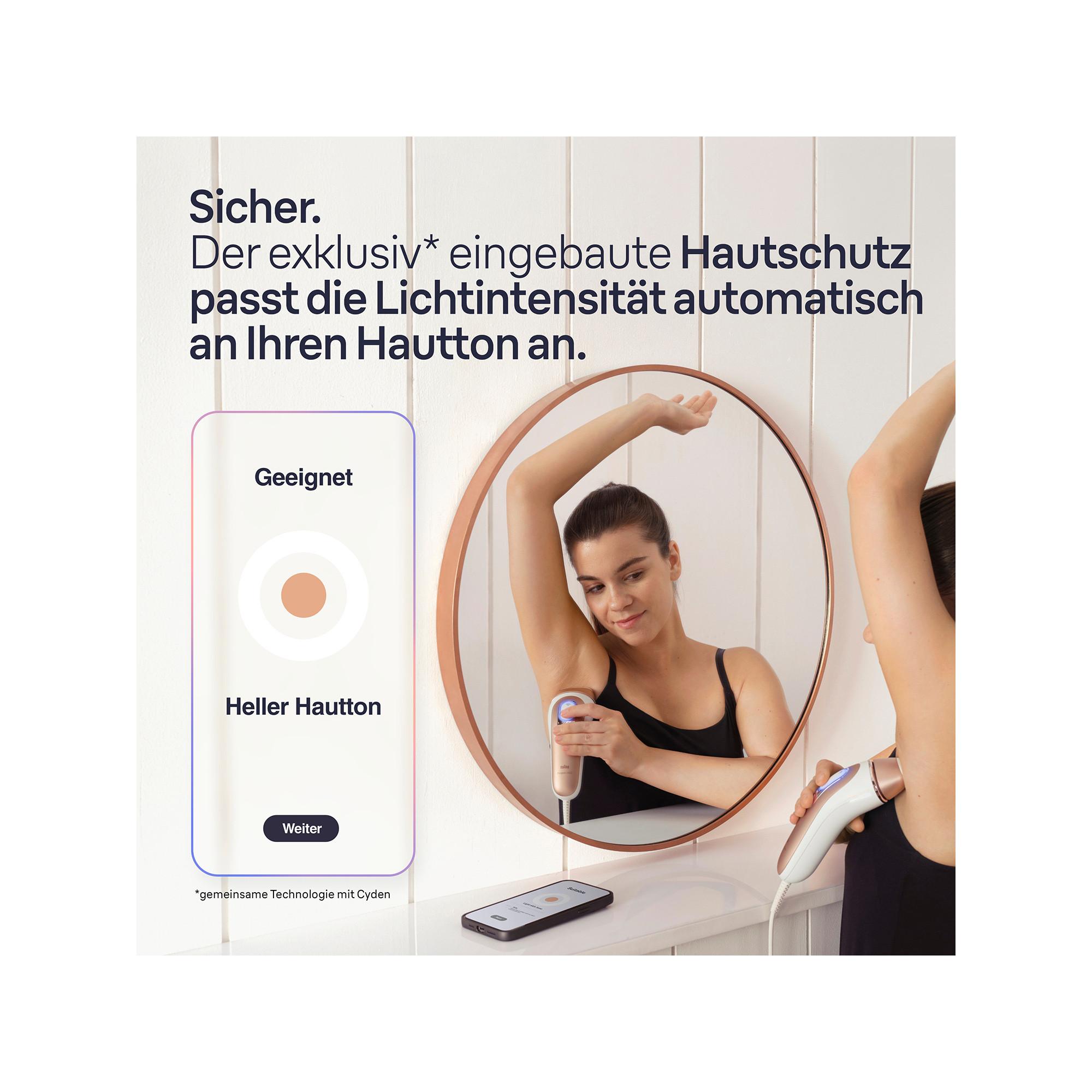 BRAUN IPL Haarentfernungsgerät Skin i-expert Pro IPL PL7147 