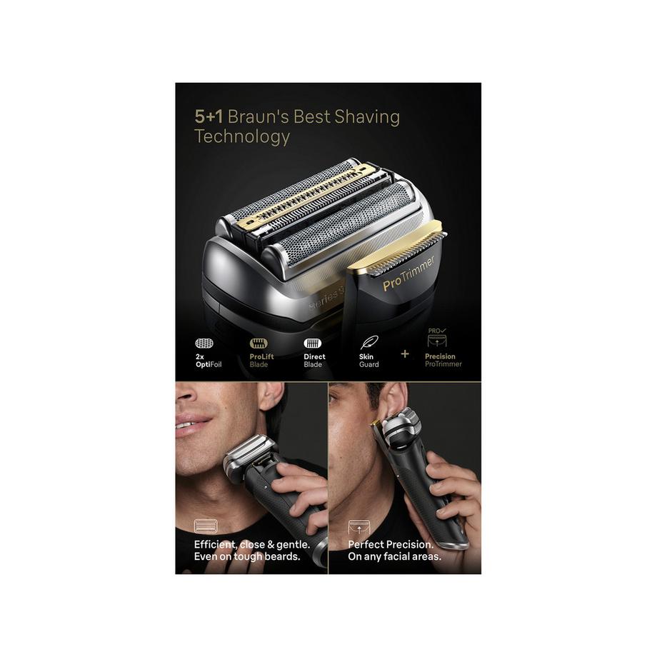 BRAUN Rasierer Serie 9-9560cc System w&d 