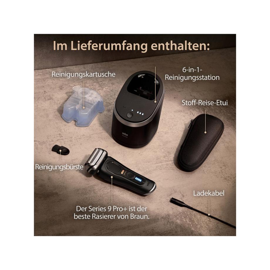 BRAUN Rasierer Serie 9-9560cc System w&d 