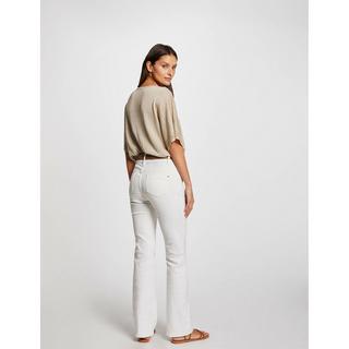 MORGAN Pull Court Manches Tricoté  