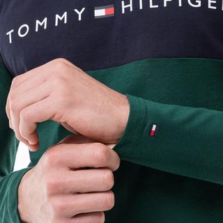 TOMMY HILFIGER LS T-SHIRT BLOCK LOGO T-shirt 