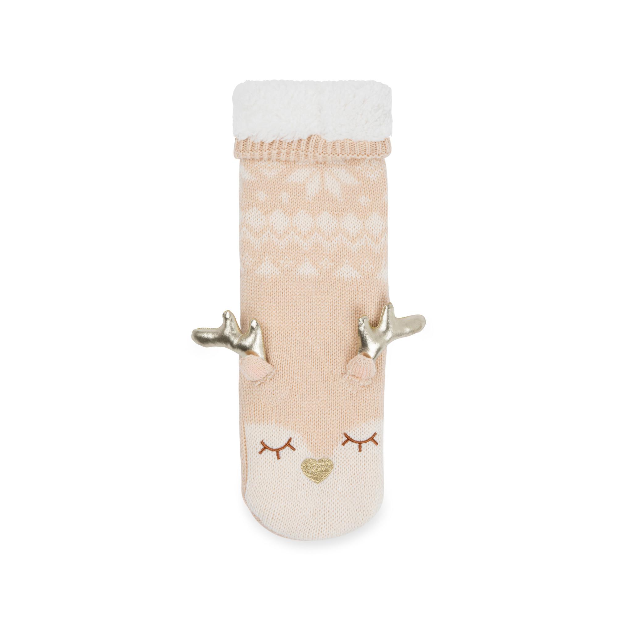 Manor Woman Reindeer Home Socks Socken 