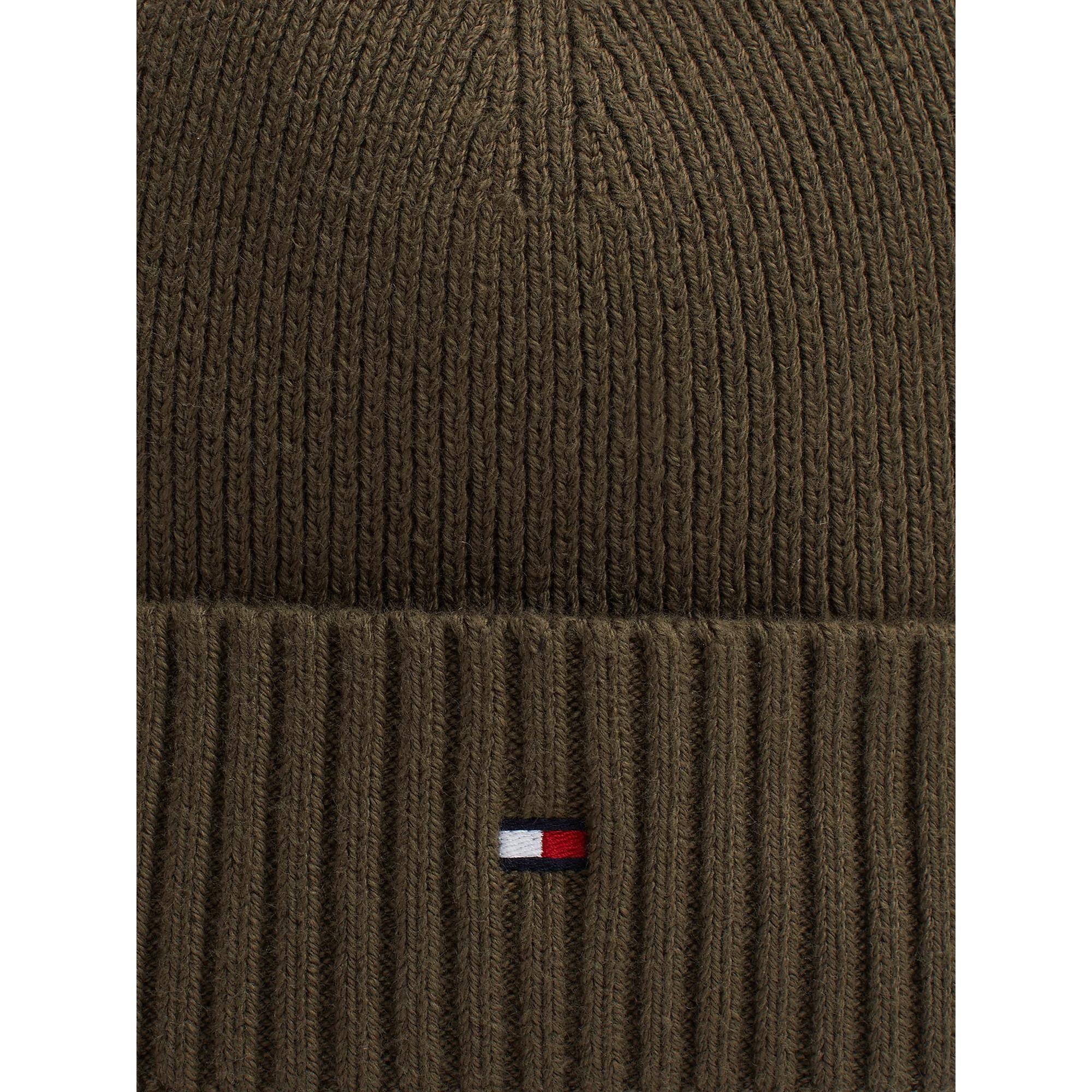 TOMMY HILFIGER TH FLAG PIMA COTTONBEANIE Berretto 