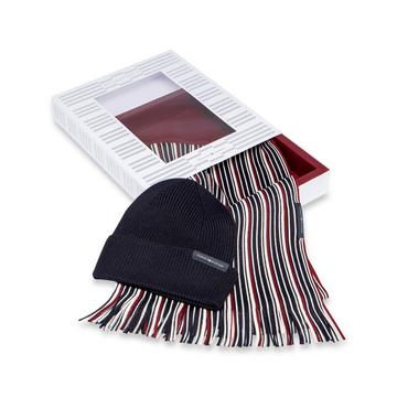 Set, sciarpa e cappellino