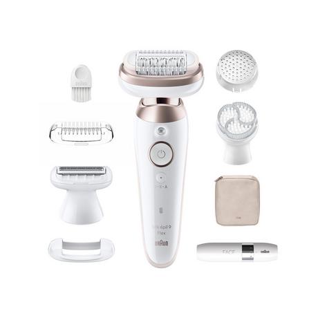 BRAUN Set Epilateur Silk-épil 9-360 3D, 360 Flex 