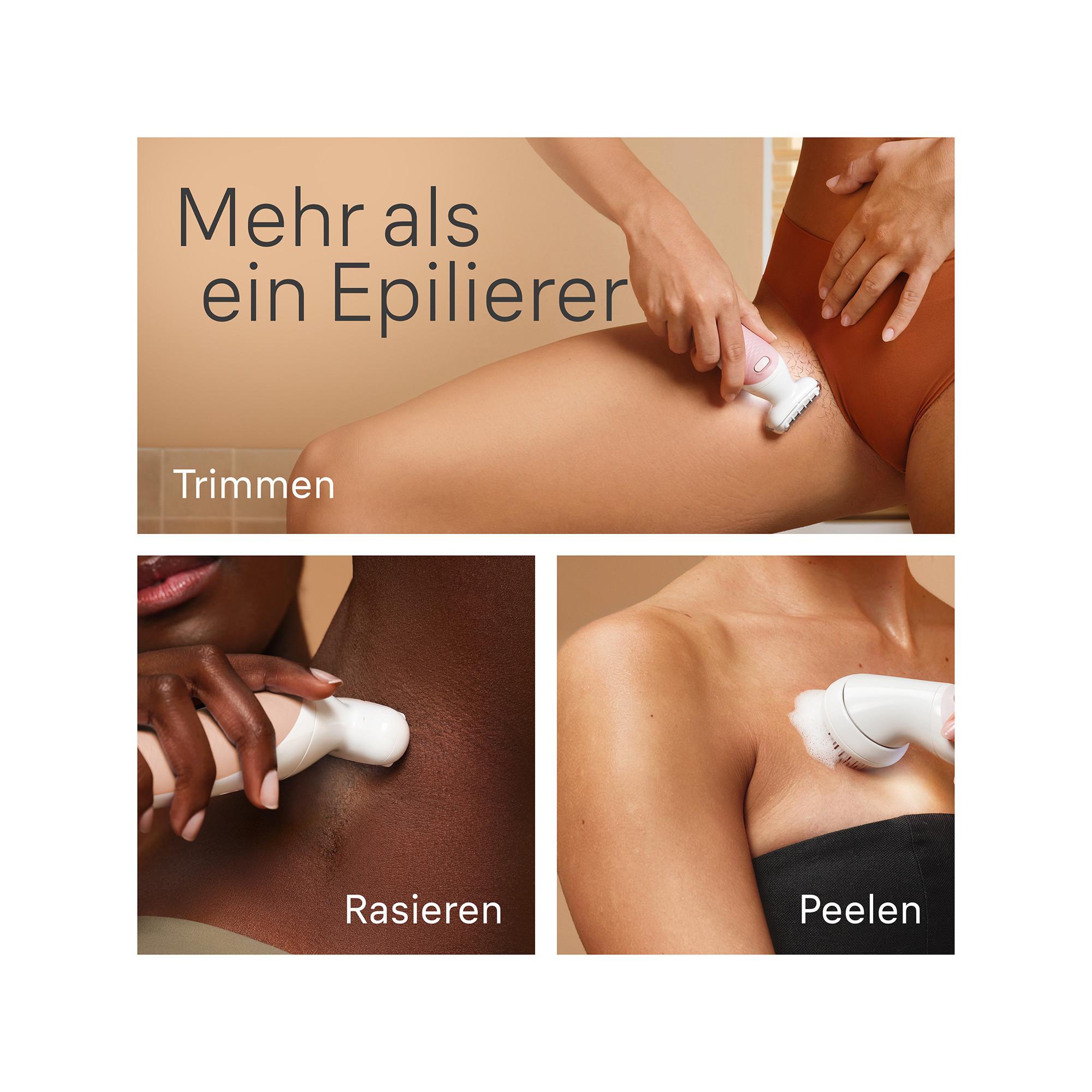 BRAUN Epilierset Silk-épil 9-360 3D, 360 Flex 