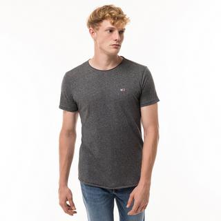 TOMMY JEANS TJM Slim Jaspe C Neck T-Shirt Rundhals Kurzarm  