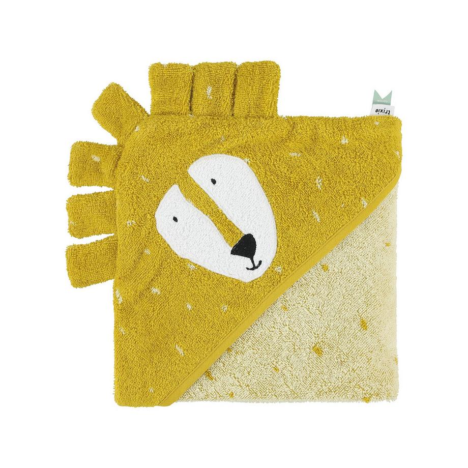 Cape de bain à capuche