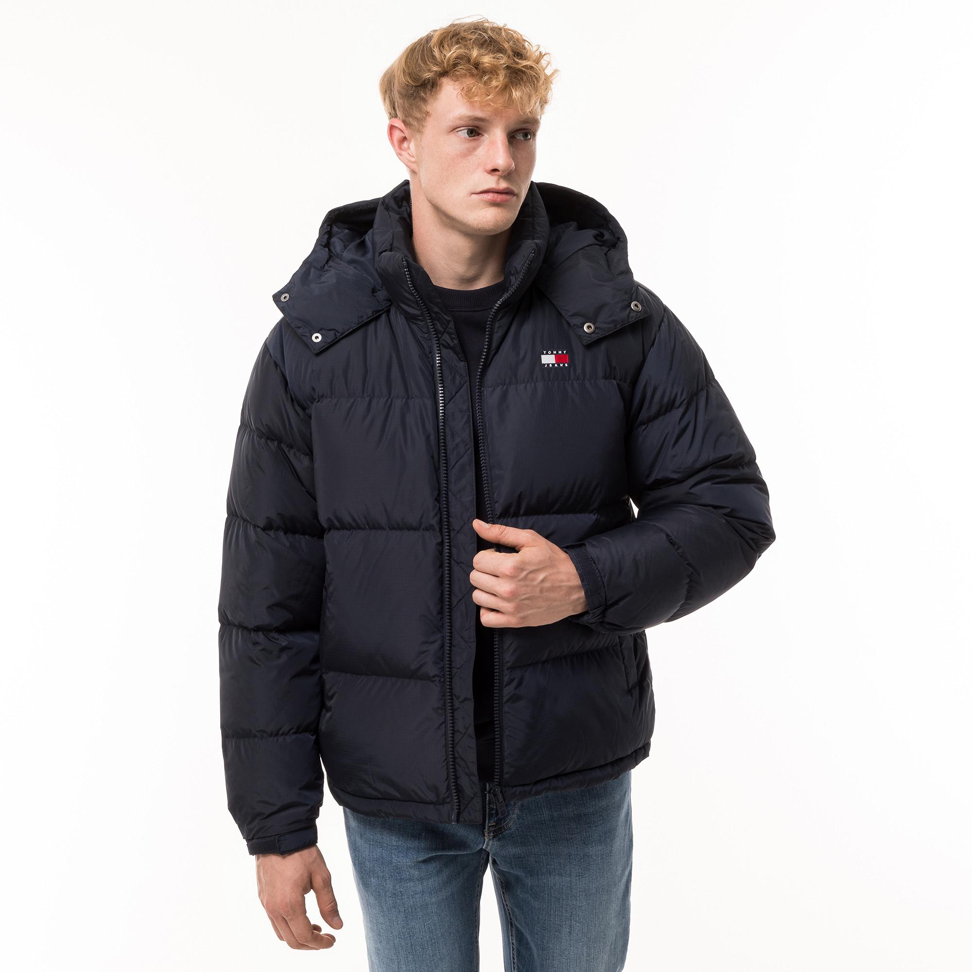 Veste Puffer Avec Capuche LEE Pour Hommes Taille M - Noir Toutes Saisons