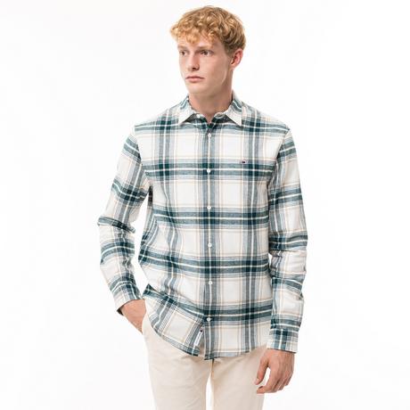 TOMMY JEANS TJM REG CHECK FLANNEL SHIRT EXT Hemd, langarm 