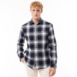 TOMMY JEANS TJM REG CHECK FLANNEL SHIRT EXT Hemd, langarm 