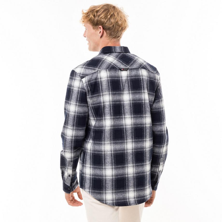 TOMMY JEANS TJM REG CHECK FLANNEL SHIRT EXT Regular Fit  