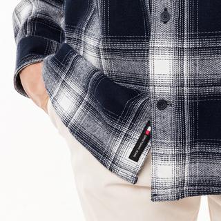 TOMMY JEANS TJM REG CHECK FLANNEL SHIRT EXT Chemise Flanelle Manches Longues  