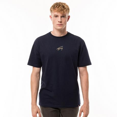 TOMMY JEANS TJM REG GOLD SIGNATURE TEE EXT T-shirt 