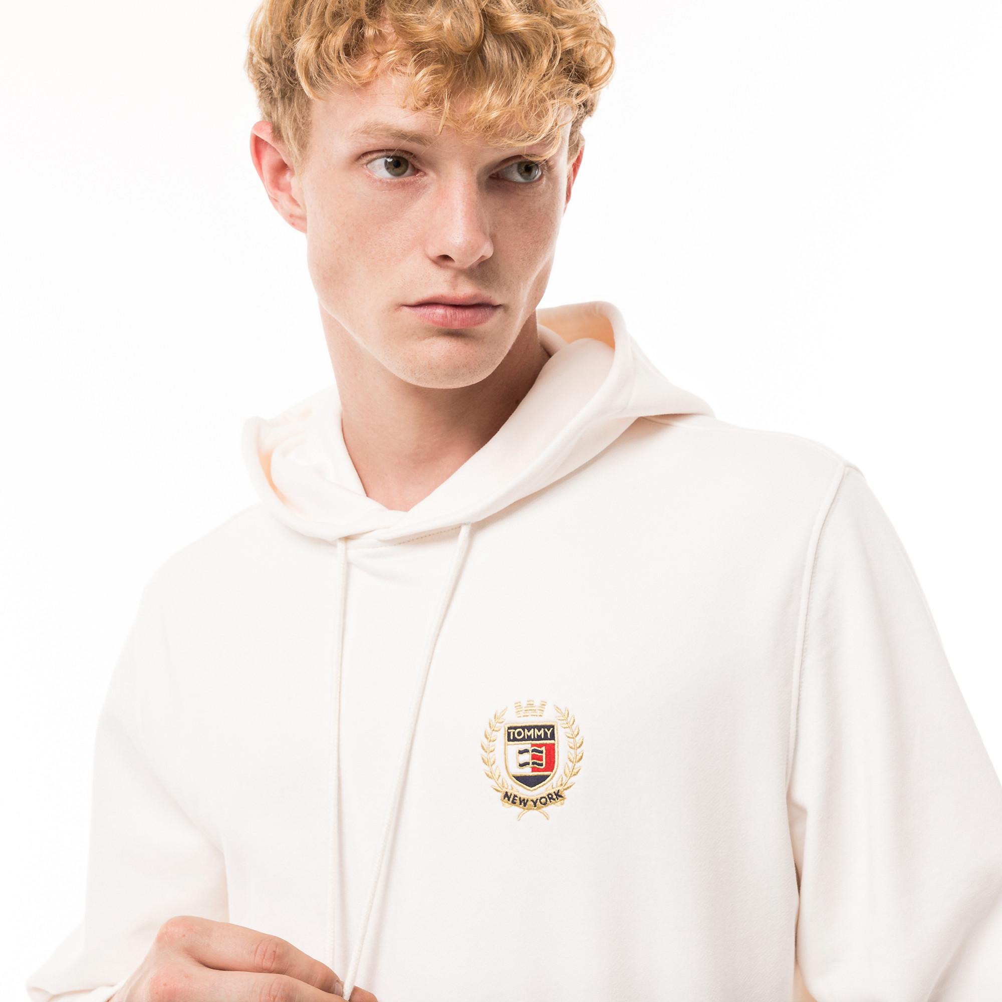 TOMMY JEANS TJM REG TJ FLAG CREST HOOD EXT Hoodie 